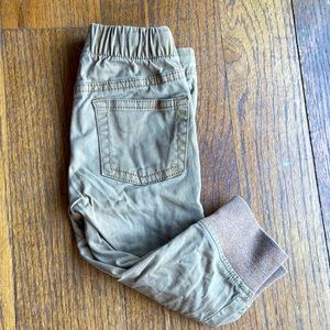 Tan jogger trotador baby pants size 12 months